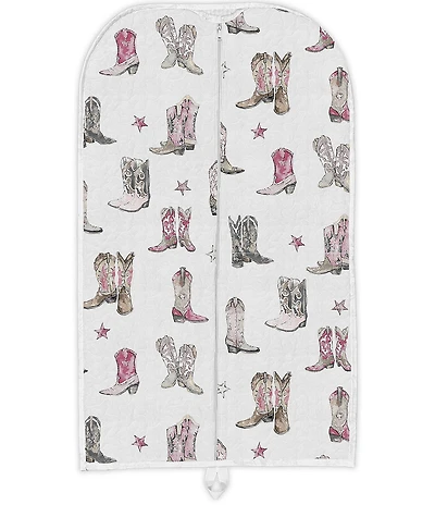 Ida Mae Home Thunder Boots Pink Quilted Garment Bag