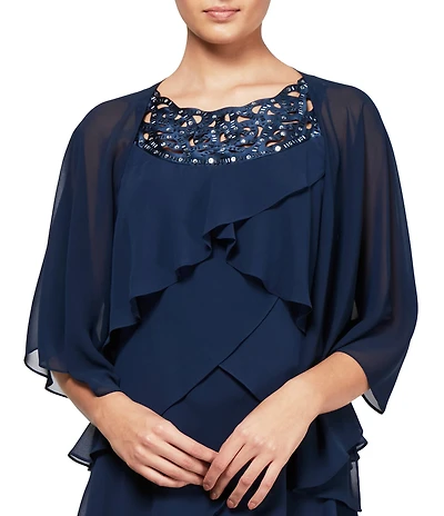 Ignite Evenings Multi Wear Chiffon Shawl