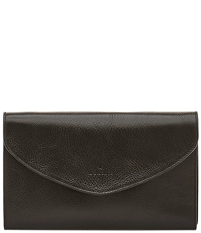 Il Bisonte Bigallo Envelope Leather Clutch