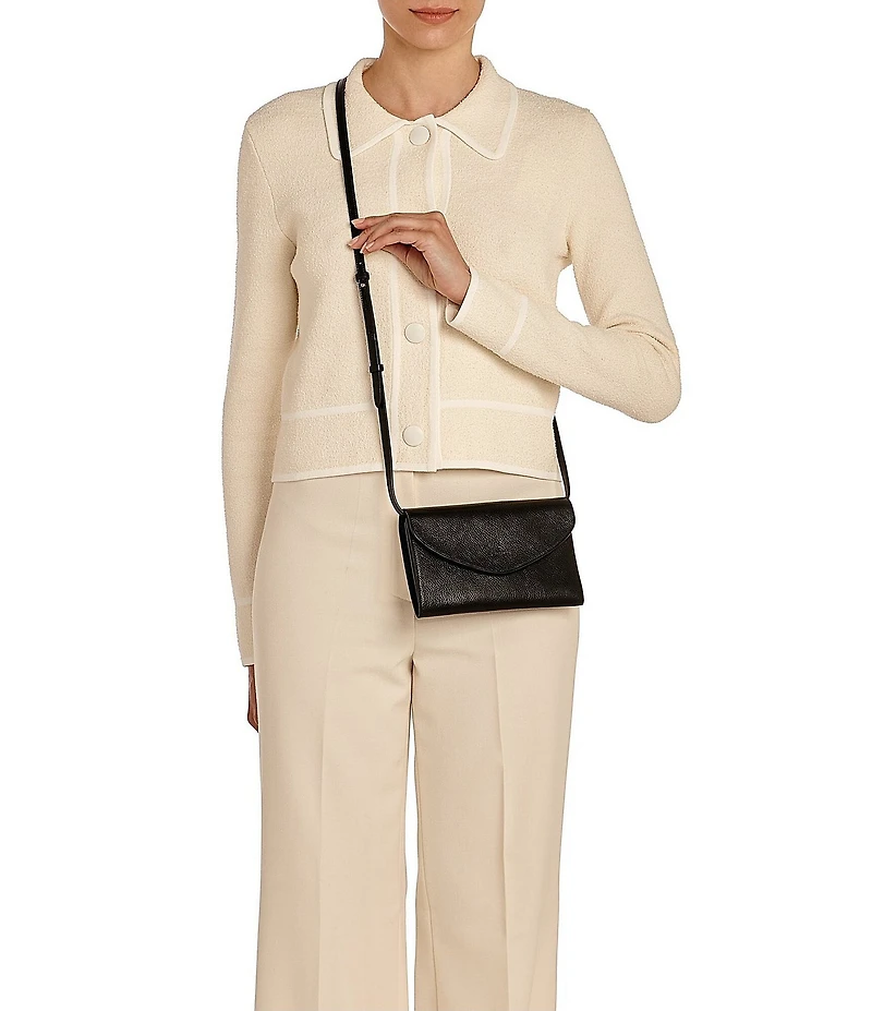 Il Bisonte Bigallo Envelope Leather Clutch