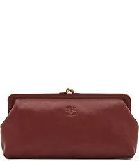 Il Bisonte Cowhide Leather Clutch