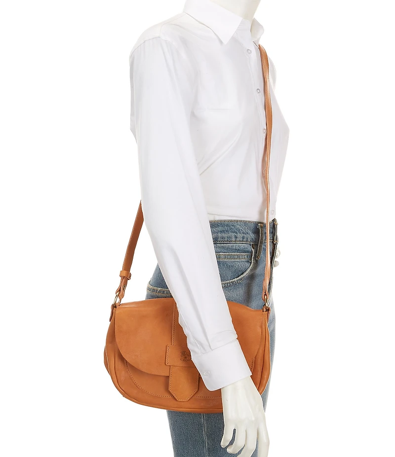 Il Bisonte Fausta Leather Crossbody Bag