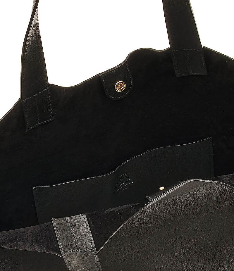 Il Bisonte Le Laudi Leather Tote Bag