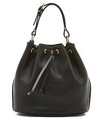 Il Bisonte Leather Bucket Bag
