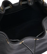 Il Bisonte Leather Bucket Bag