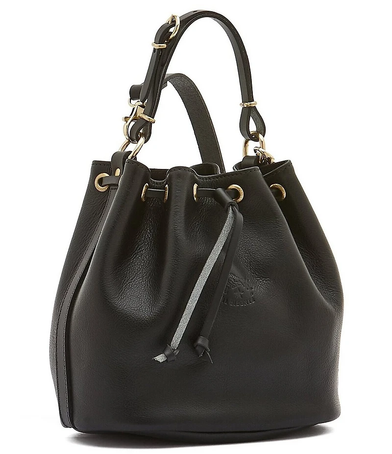Il Bisonte Leather Bucket Bag