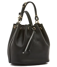 Il Bisonte Leather Bucket Bag