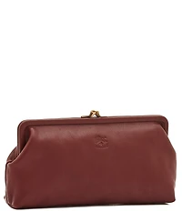 Il Bisonte Manuela Leather Clutch