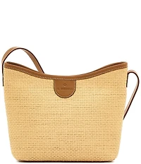 Il Bisonte Raffia Crossbody Bag
