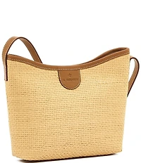 Il Bisonte Raffia Crossbody Bag