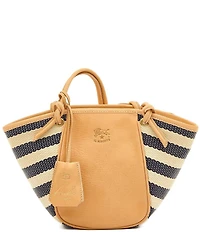Il Bisonte Raffia Linea 1970 Crossbody Bag