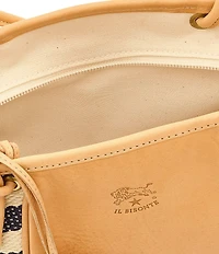 Il Bisonte Raffia Linea 1970 Crossbody Bag