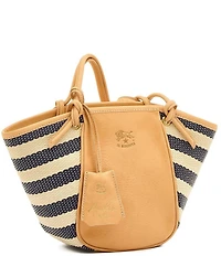 Il Bisonte Raffia Linea 1970 Crossbody Bag
