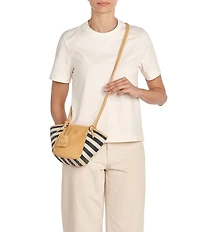 Il Bisonte Raffia Linea 1970 Crossbody Bag