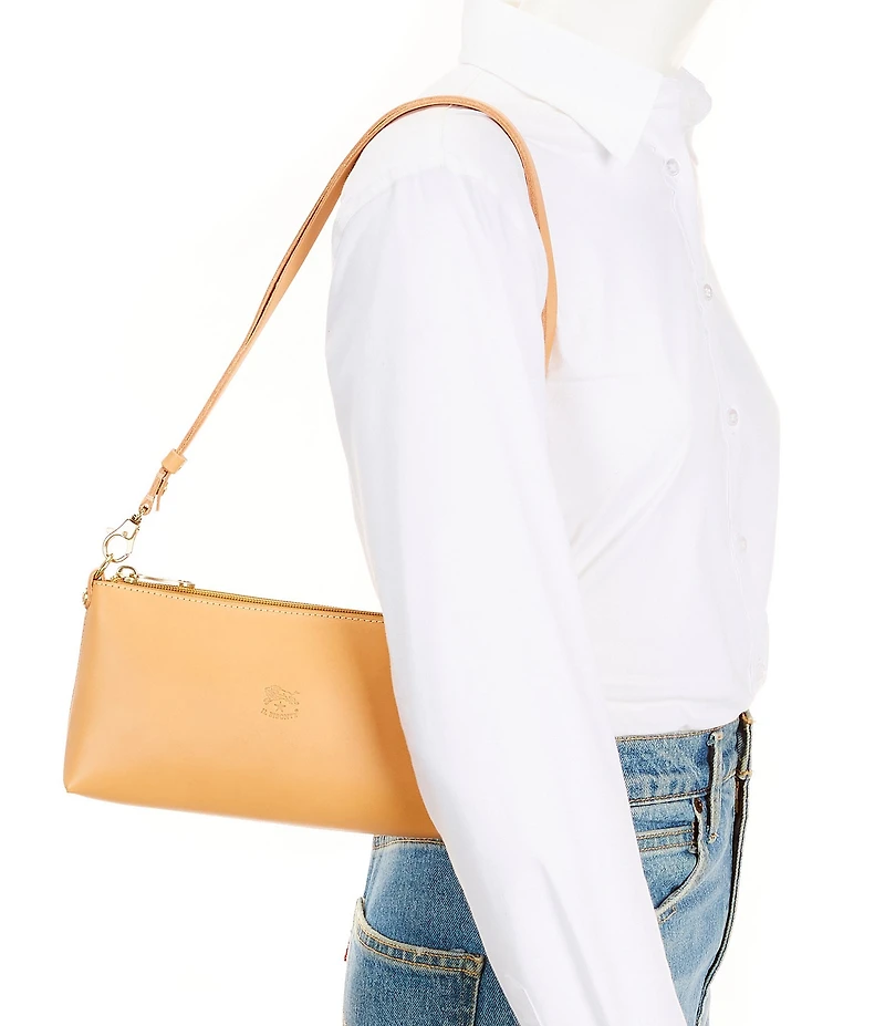 Il Bisonte Salina Leather Shoulder Bag