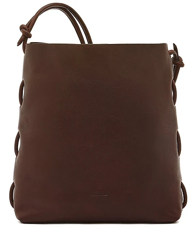 Il Bisonte Snodo Leather Bucket Bag