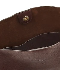 Il Bisonte Snodo Leather Bucket Bag