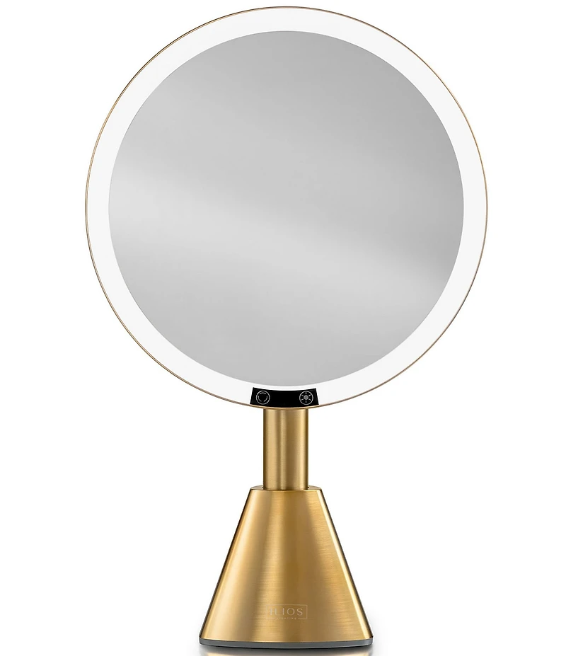 Ilios Lighting Co. 5x Deluxe Magification Gold Mirror