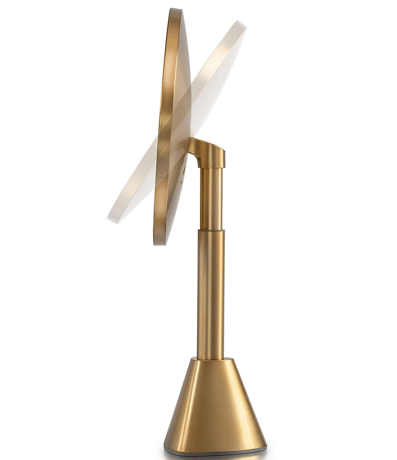 Ilios Lighting Co. 5x Deluxe Magification Gold Mirror