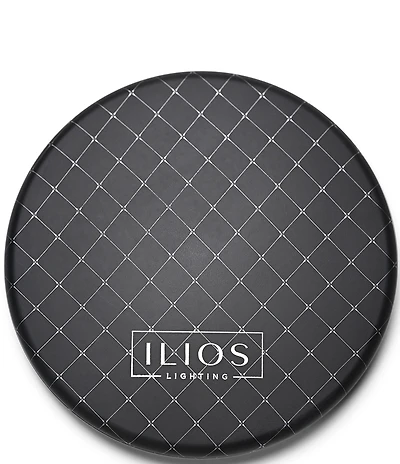 Ilios Lighting Co. Matte Black LED Compact Mirror
