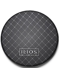 Ilios Lighting Co. Matte Black LED Compact Mirror