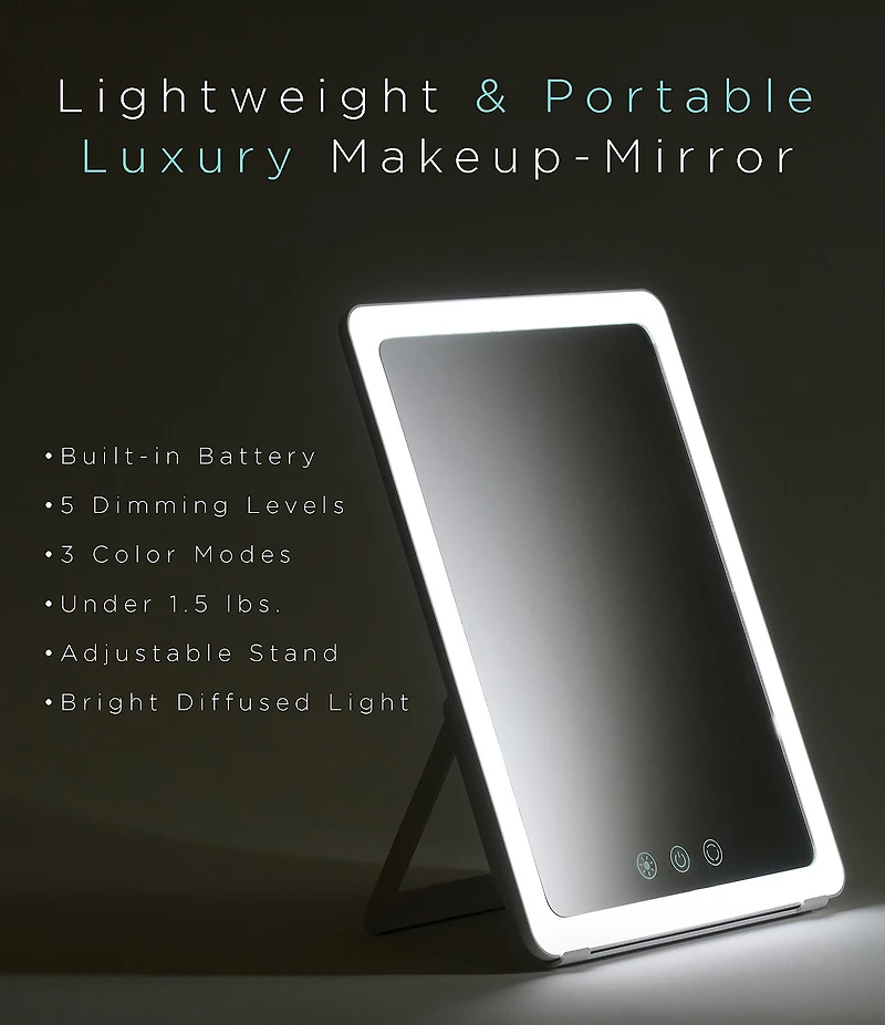 Ilios Lighting Co. Slim Rechargeable Mirror