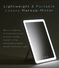 Ilios Lighting Co. Slim Rechargeable Mirror