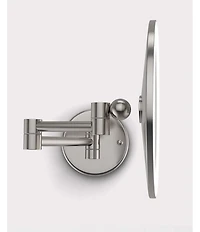 Ilios Rechargeable Round Wall Mirror