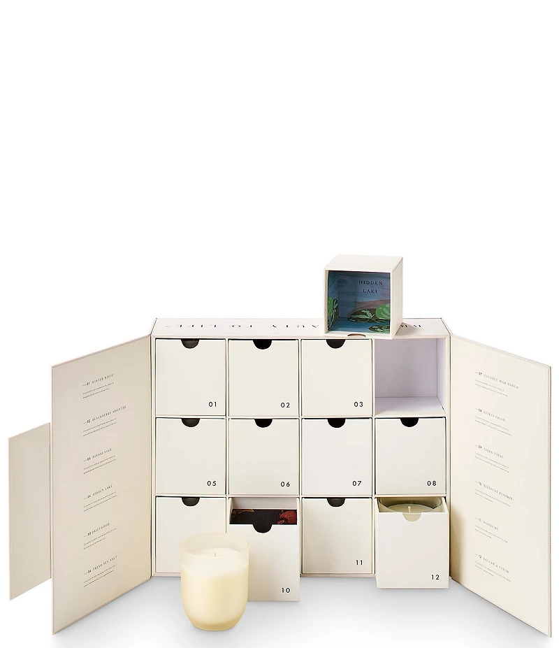 Illume Candles Beautifully Done Candle Box Set Advent Calendar
