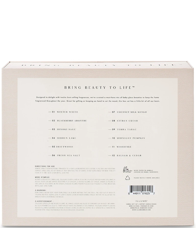 Illume Candles Beautifully Done Candle Box Set Advent Calendar