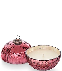 Illume Candles Balsalm & Cedar Red Mercury Glass Ornament Candle, 5.1-oz.