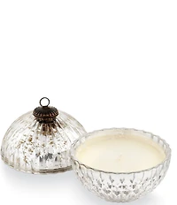 Illume Candles Balsalm & Cedar Silver Mercury Glass Ornament Candle, 5.1-oz.
