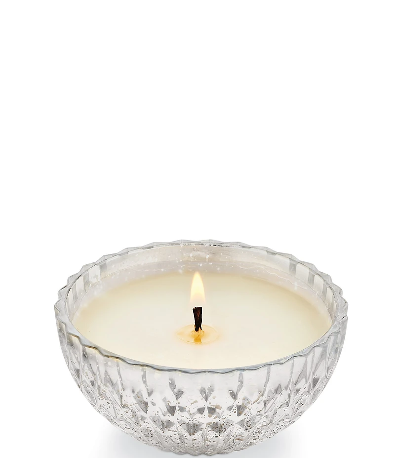 Illume Candles Balsalm & Cedar Silver Mercury Glass Ornament Candle, 5.1-oz.