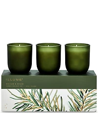Illume Candles Balsam & Cedar Candle Trio Gift Set