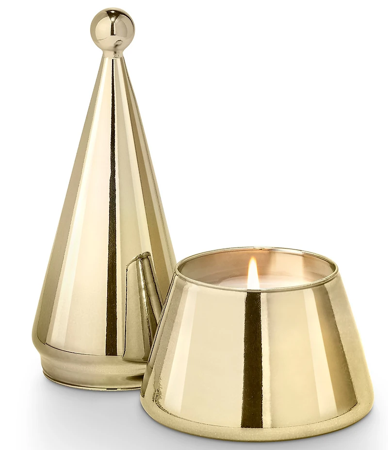 Illume Candles Woodfire High Shine Tree Candle, 5.9 oz.