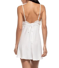 In Bloom By Jonquil Shimmer Satin Sleeveless V-Neck Bridal Chemise