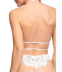 In Bloom By Jonquil Sleeveless V-Neck Lace Bridal Teddy