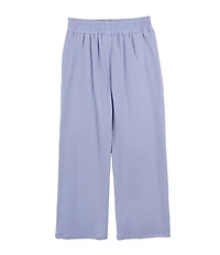 Indie Gold Little Girls Seamed-Front French Terry Pants