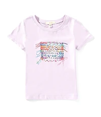 Indie Gold Little Girls Short-Sleeve Bracelet Screenprint T-Shirt