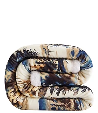 HiEnd Accents x Indigo Hill Acadia Campfire Sherpa Throw Blanket