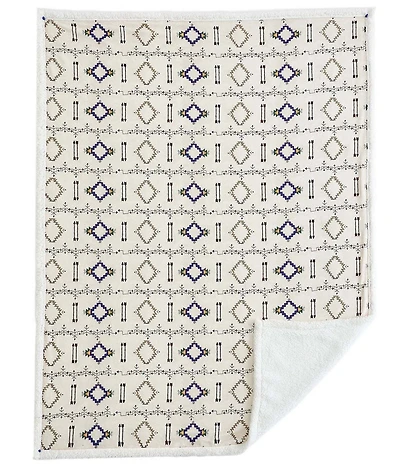 Indigo Hill by HiEnd Accents Arrow Campfire Sherpa Throw