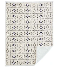 Indigo Hill by HiEnd Accents Arrow Campfire Sherpa Throw
