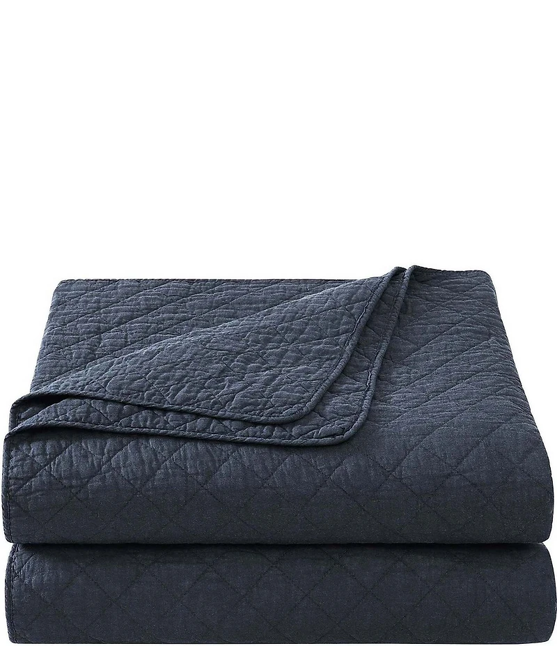 Indigo Hill by HiEnd Accents Cotton Comfort Diamond Quilt Mini Set