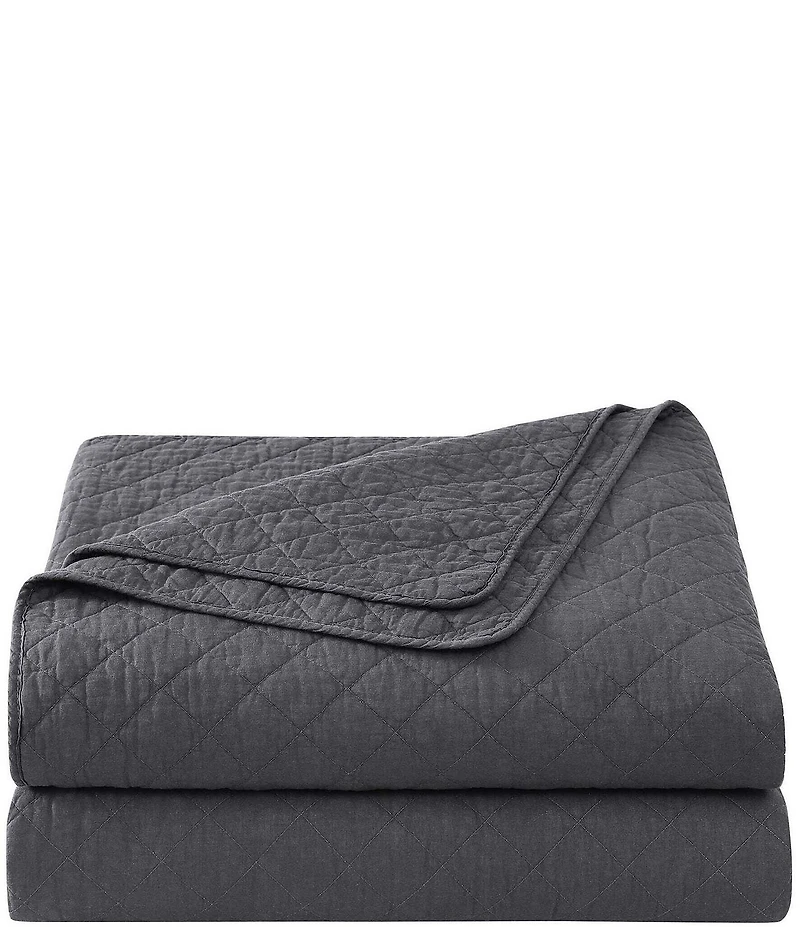 Indigo Hill by HiEnd Accents Cotton Comfort Diamond Quilt Mini Set