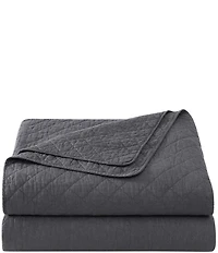 Indigo Hill by HiEnd Accents Cotton Comfort Diamond Quilt Mini Set