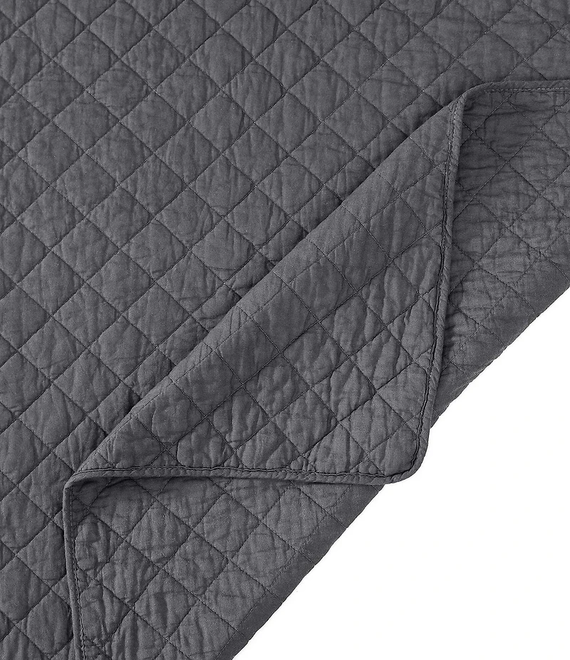 Indigo Hill by HiEnd Accents Cotton Comfort Diamond Quilt Mini Set