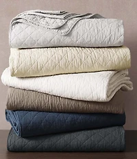 Indigo Hill by HiEnd Accents Cotton Comfort Diamond Quilt Mini Set