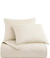 Indigo Hill by HiEnd Accents Cotton Comfort Diamond Quilt Mini Set