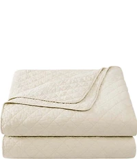 Indigo Hill by HiEnd Accents Cotton Comfort Diamond Quilt Mini Set