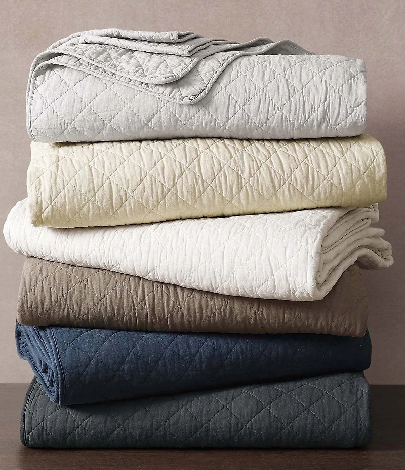 Indigo Hill by HiEnd Accents Cotton Comfort Diamond Quilt Mini Set
